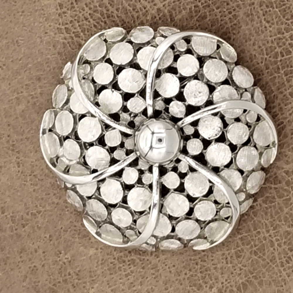 Coro silvertone brooch